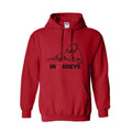 In2Greys Relaxed Greyhound Hoodie - Signature Red