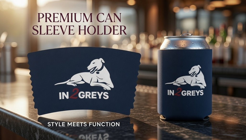 In2Greys Premium Can Sleeve Holder - Navy Blue (12oz)