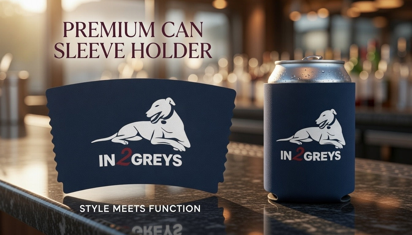 In2Greys Premium Can Sleeve Holder - Navy Blue (12oz)