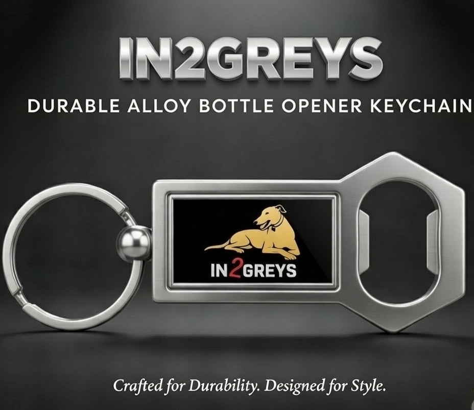 In2Greys Durable Alloy Bottle Opener Keychain - Limited Edition